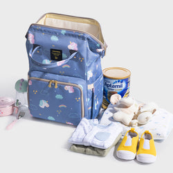 Fish-Opening Diaper Bag Unicorn Backpack